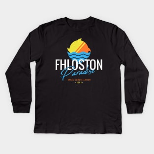 Fhloston Paradise Kids Long Sleeve T-Shirt